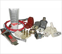 Accessories of industrial heaters